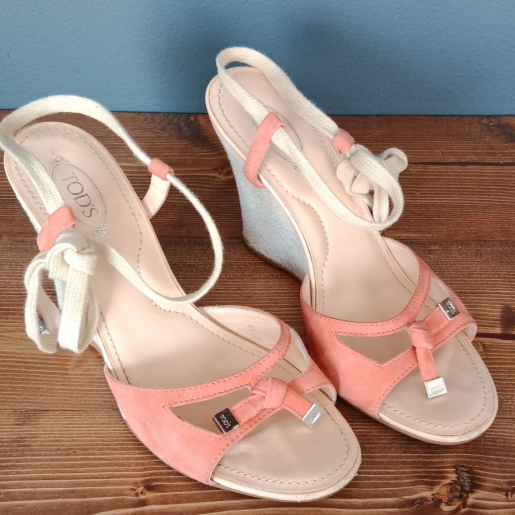 Tod's Wedge Sandals